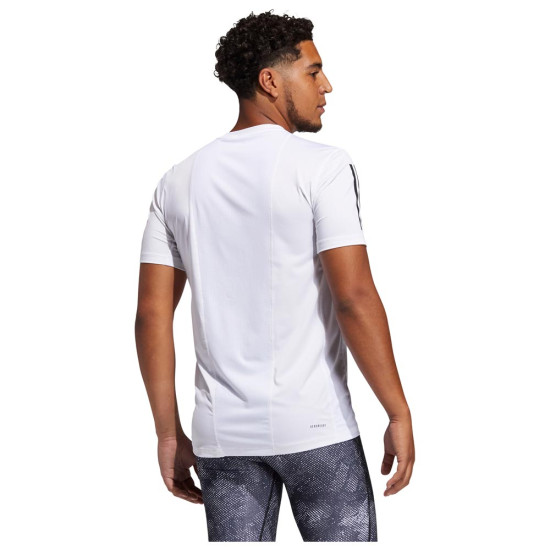 Adidas Ανδρική κοντομάνικη μπλούζα Techfit 3-Stripes